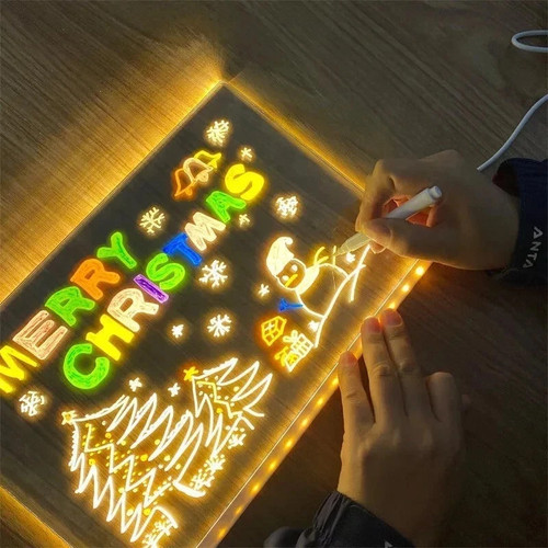 Led acrylic light message - led,