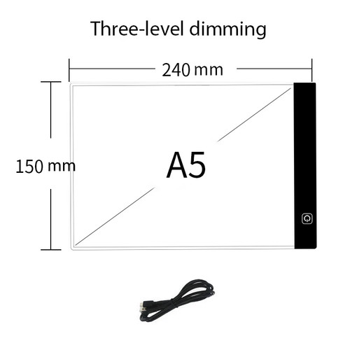 Led drawing copy pad level - 3,