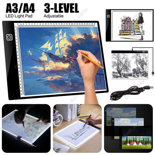 Led drawing copy board - a3/a4,