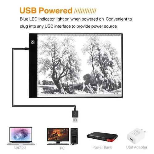 Led drawing copy board - drawing,