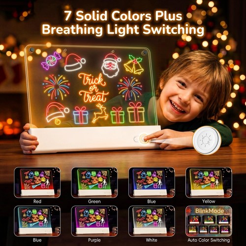 Led note board with - note, night
