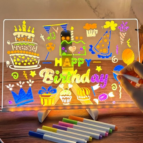 Led note board with night - board,
