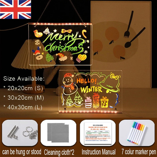 Led note board - note, with