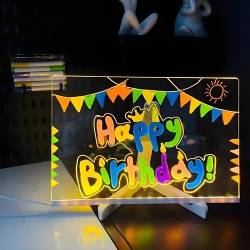 Led kids drawing board light - led,