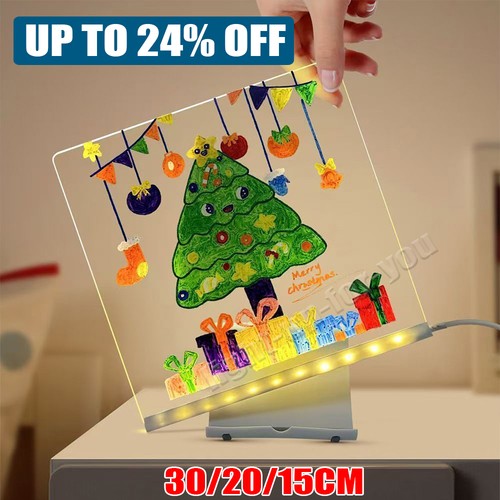 Led acrylic light message - led,