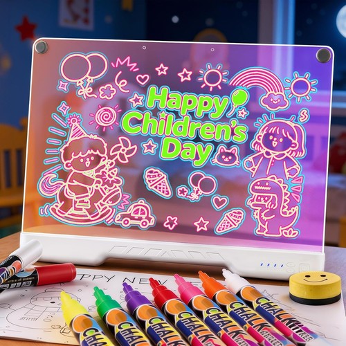 Rechargeable led drawing board - drawing,