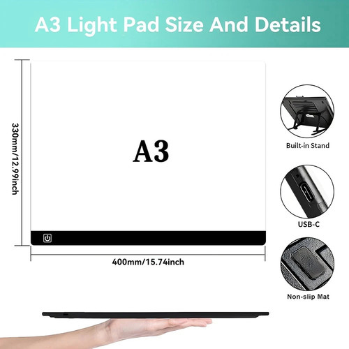 Led light box drawing - box,