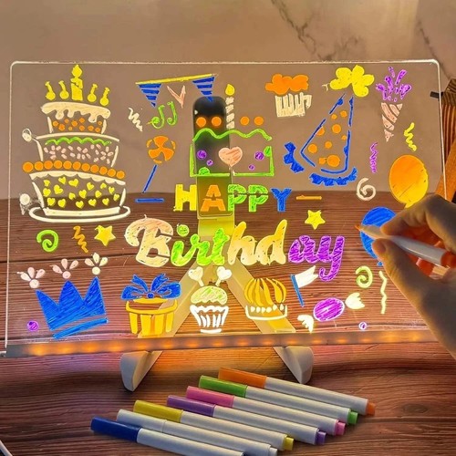 Large led note board night - large,