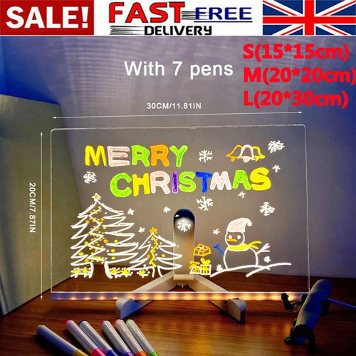 Led note board with night - note,