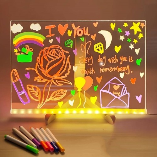 Led message board night light - led,