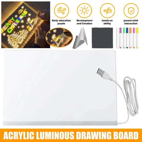 Led note board - with, colour