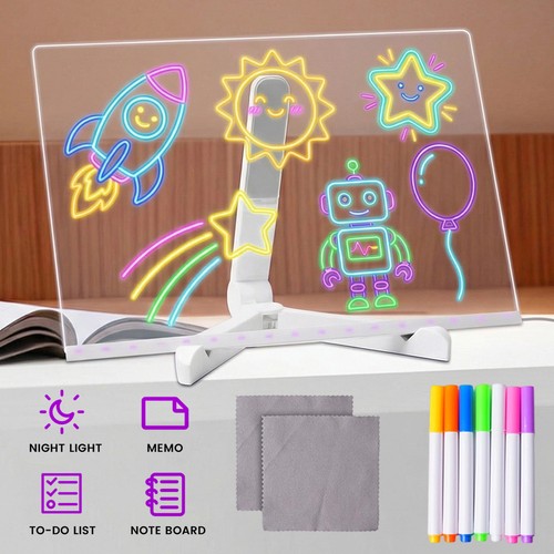 Luminous acrylic dry erase - dry,