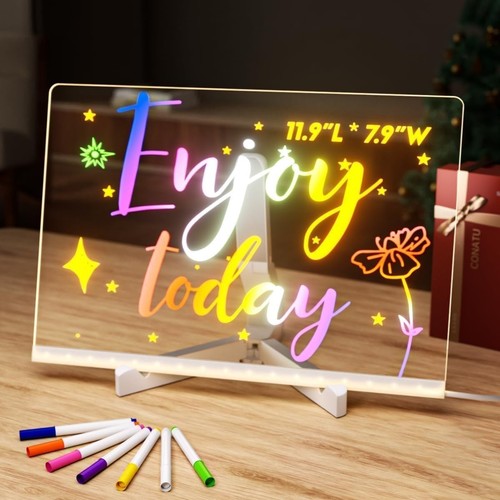 Led note board with - note, night