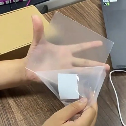 Led light acrylic message - up,