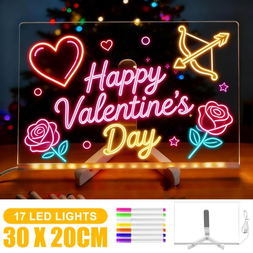 Led note board - note, night