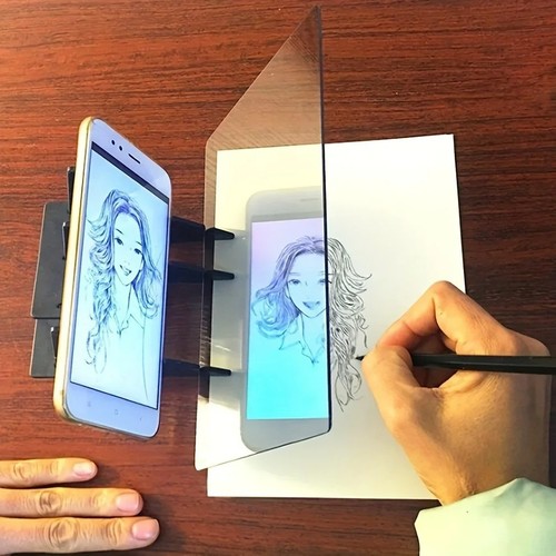 Optical drawing board - board, tracing